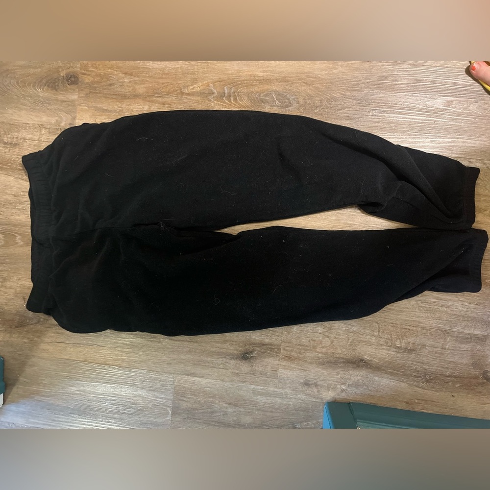 Black Medium Fleece Muttonhead Trackpants